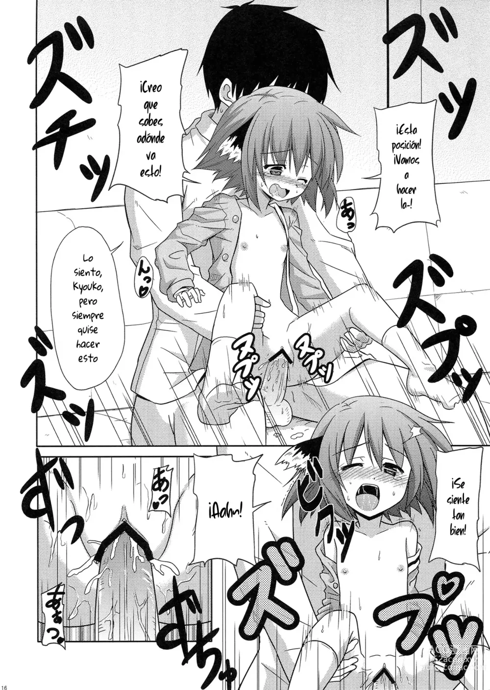 Page 15 of doujinshi Kyoukos Daily Life