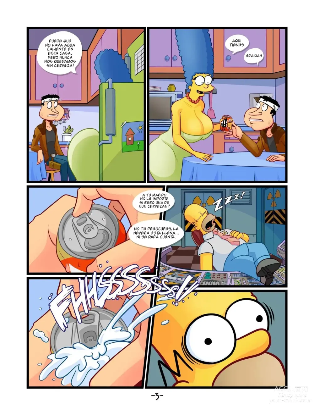 Page 3 of doujinshi Quagmire Into The Multiverse 2