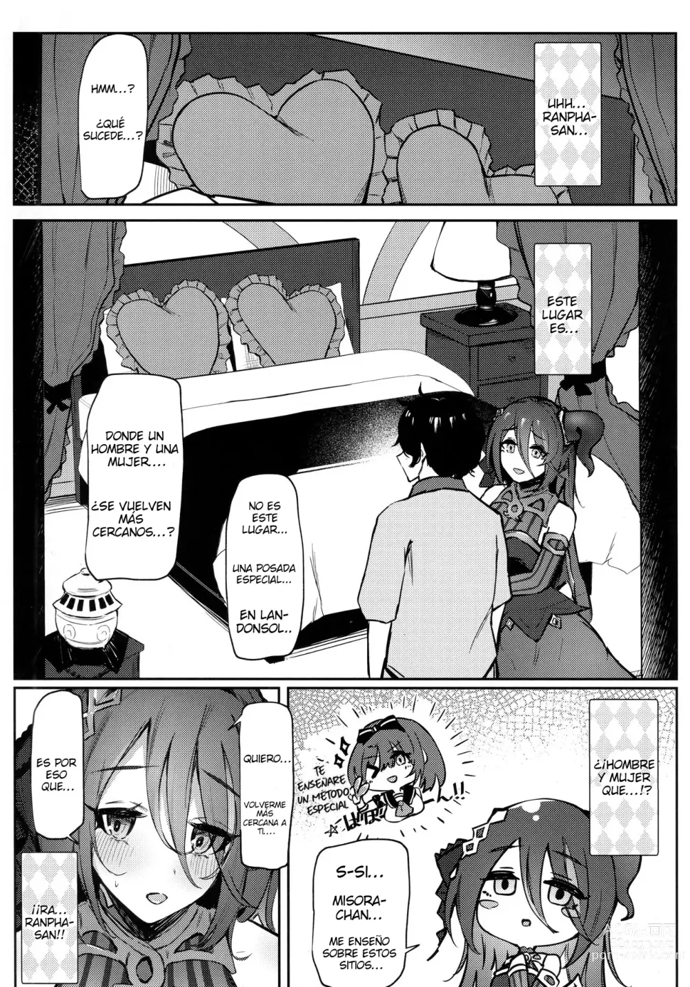 Page 5 of doujinshi Buena suerte! Ranpha-san!