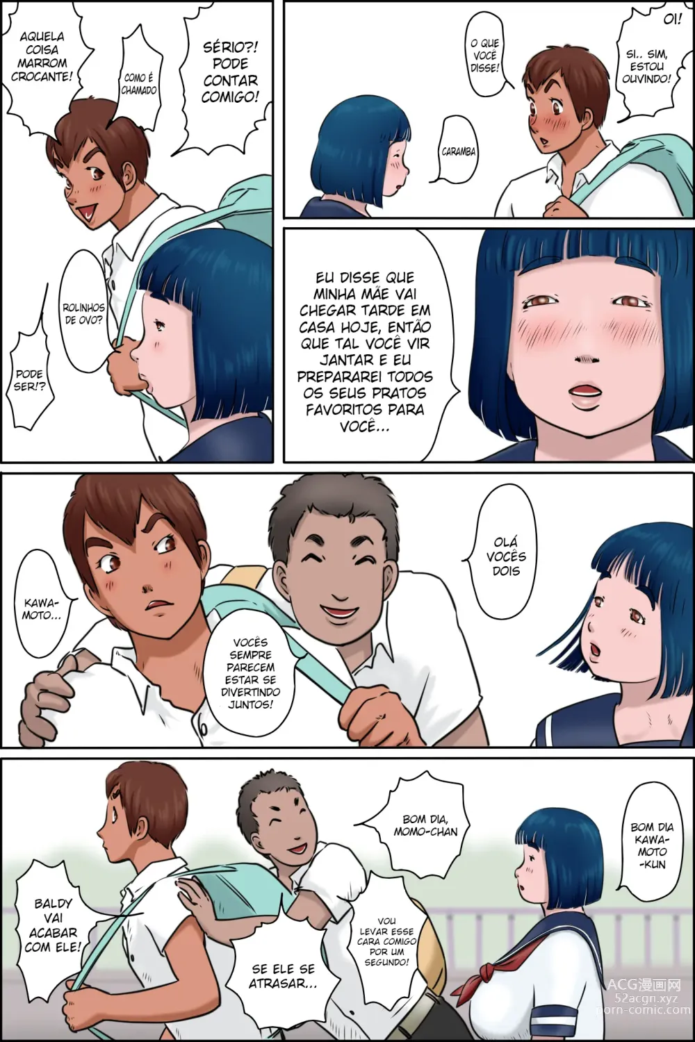 Page 7 of doujinshi Minha Amiga de Infância é Simples, Mas Tudo Bem