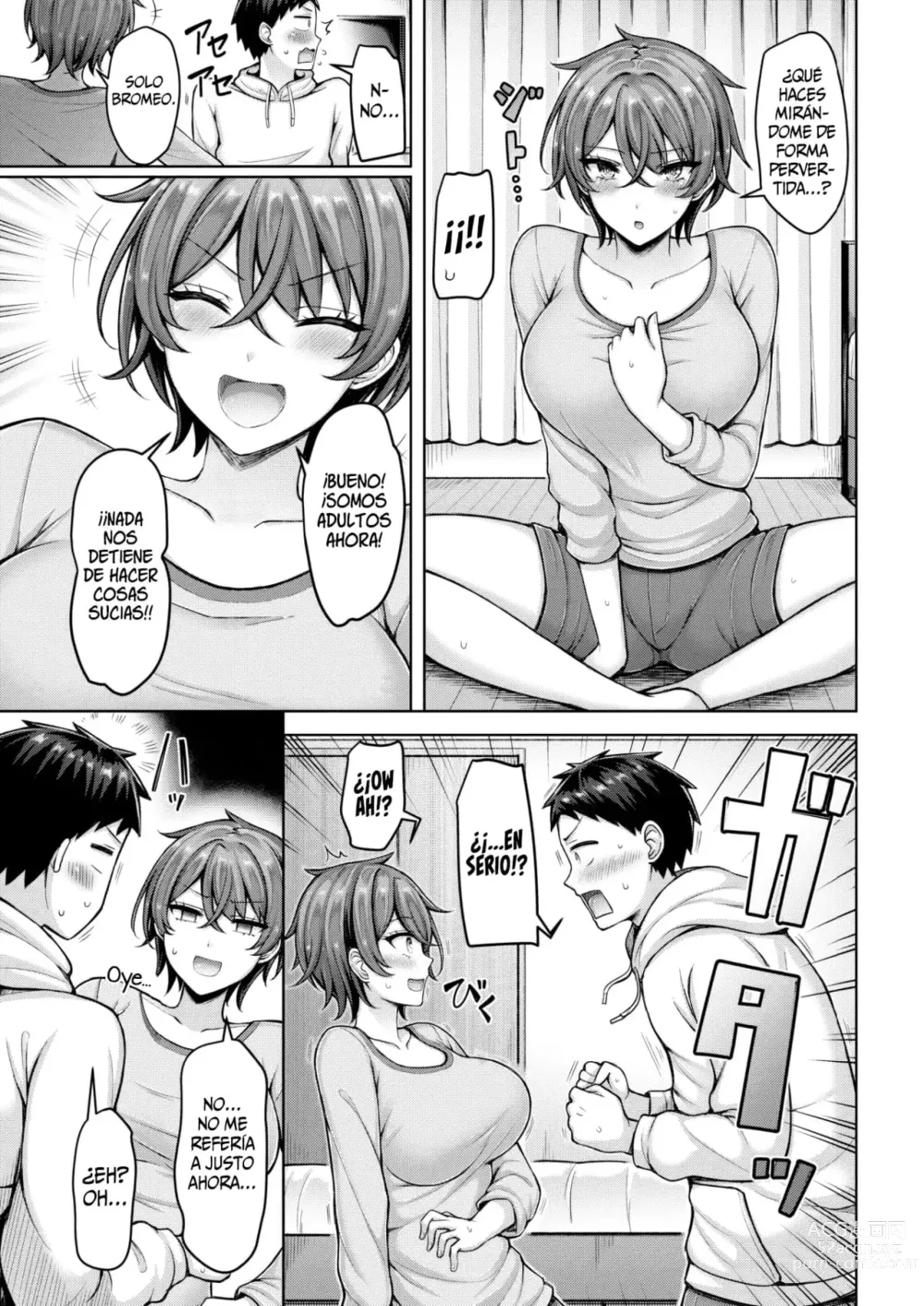 Page 5 of manga Debut Adulto