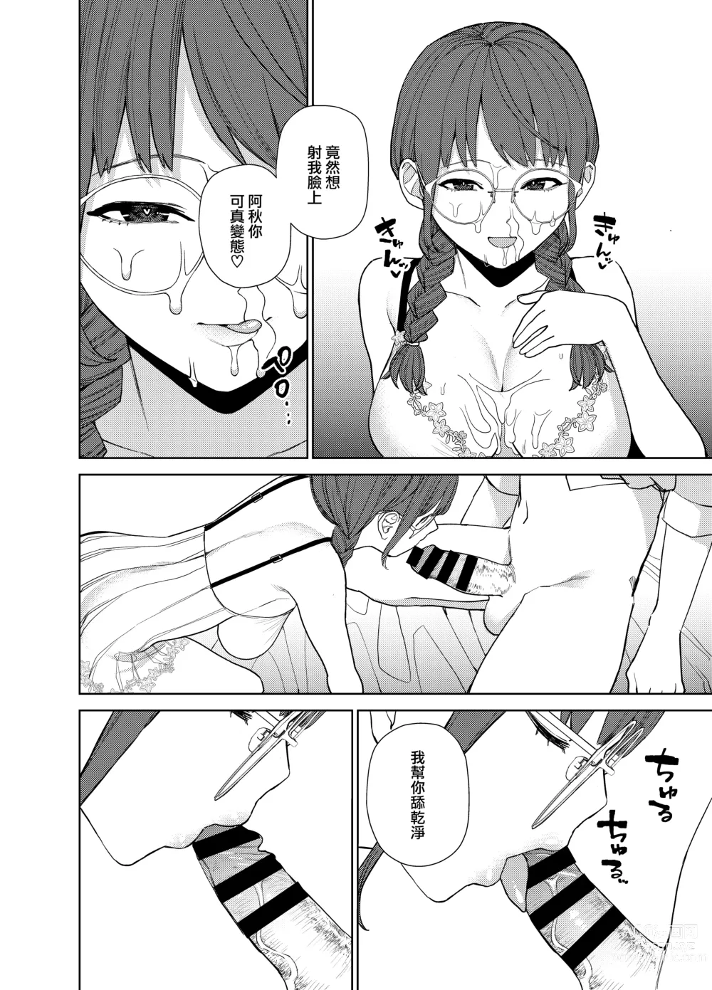 Page 31 of doujinshi Jimi na Kanojo ni Hamatteshimau Hanashi