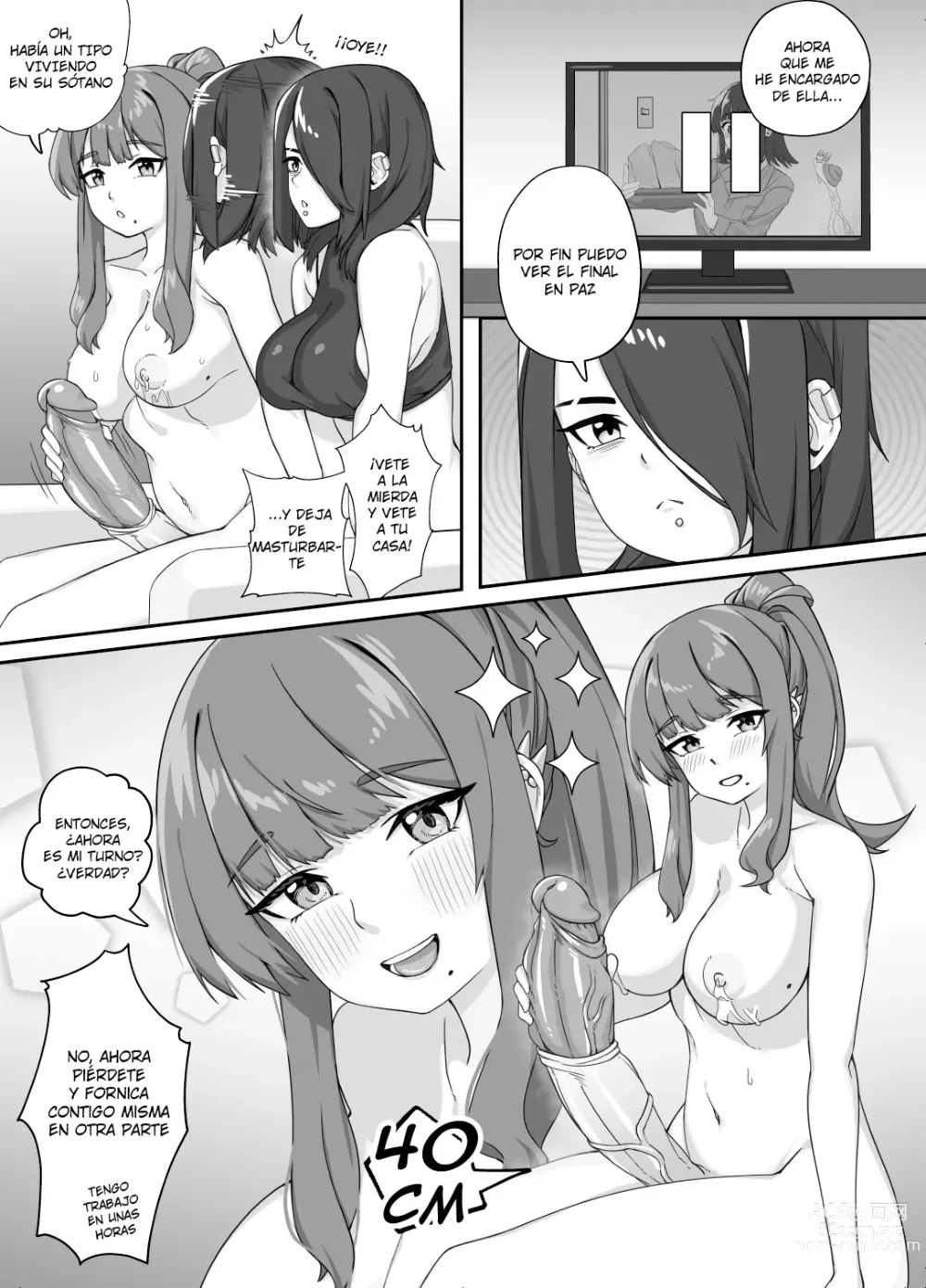 Page 16 of doujinshi Masturbation with a Giant Dick, Lets have fun! Ep.2