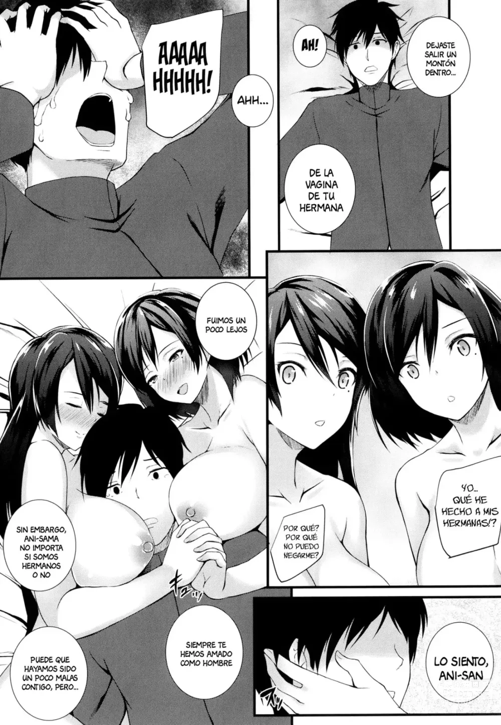 Page 17 of manga No Puedo Escapar de mis Hermanas Gemelas