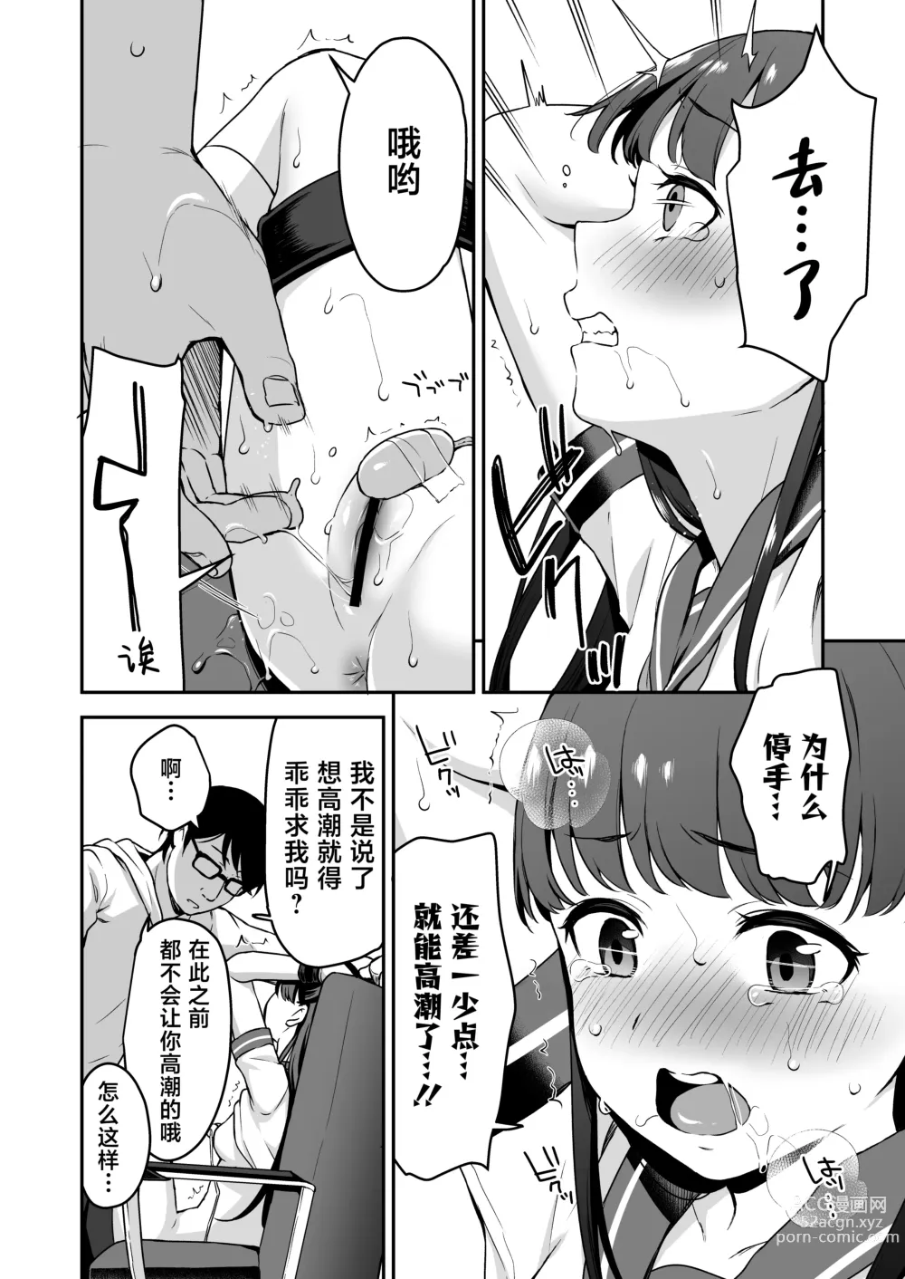 Page 10 of doujinshi 漫画里的、 抖M少女——。