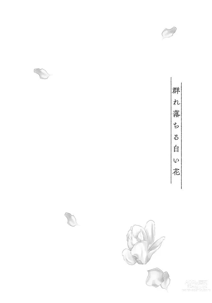 Page 166 of manga White flowers falling in clusters