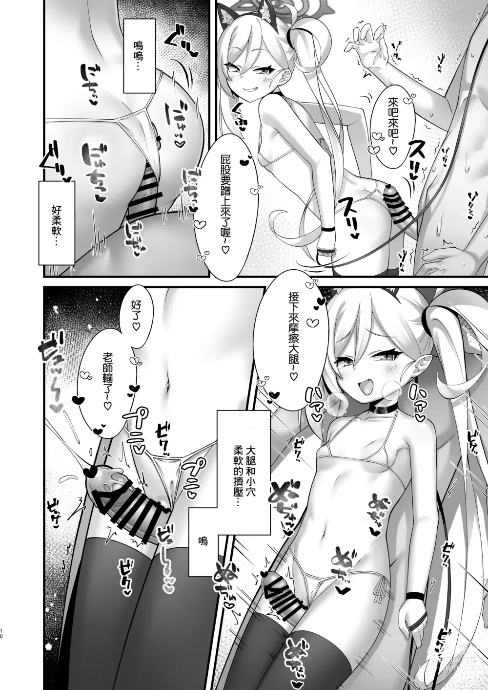 Page 9 of doujinshi Mutsuki-chan ni Cosplay Ecchi Game de Kateru Wakenai yo ne