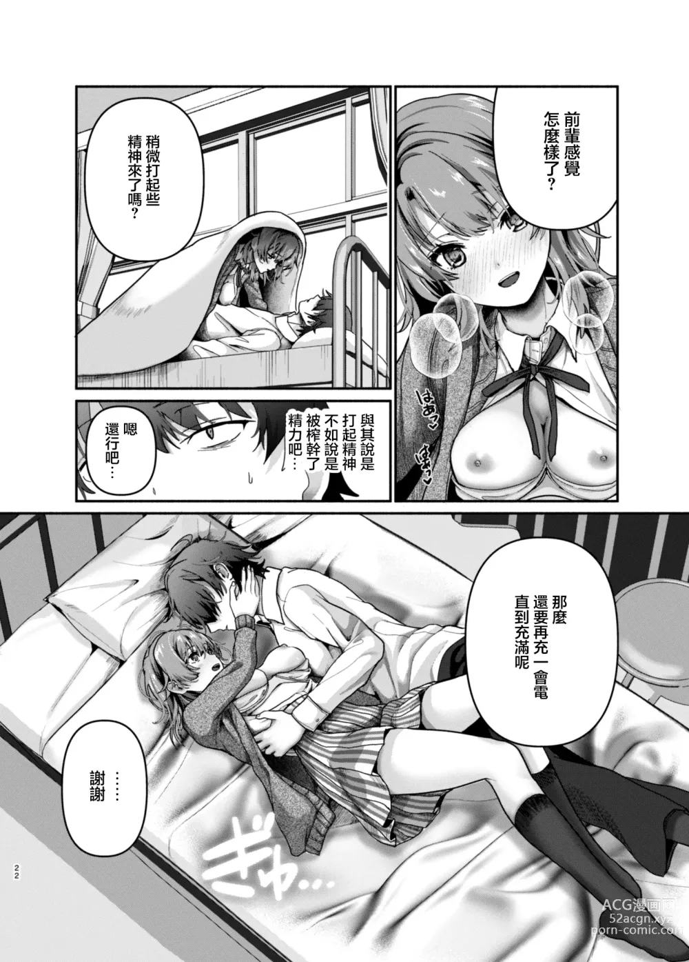 Page 21 of doujinshi 需要充電補充一下元氣嗎?