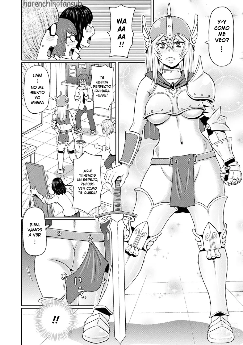 Page 4 of manga Cosplayer Yankee Onihara-san (decensored)