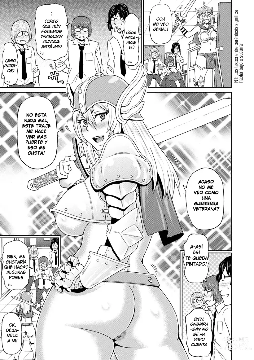 Page 5 of manga Cosplayer Yankee Onihara-san (decensored)