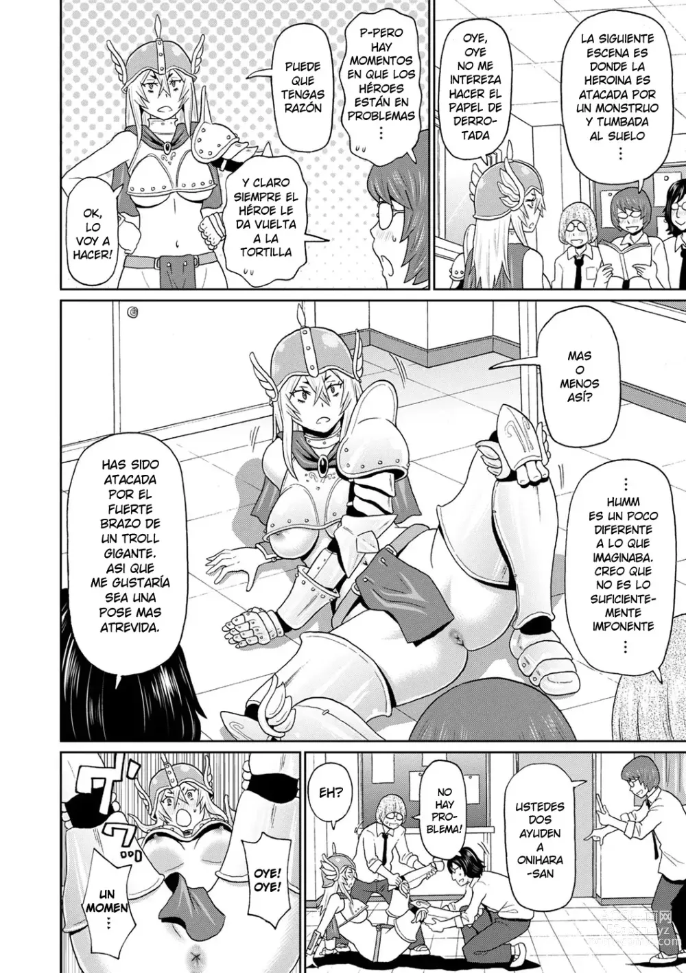 Page 8 of manga Cosplayer Yankee Onihara-san (decensored)