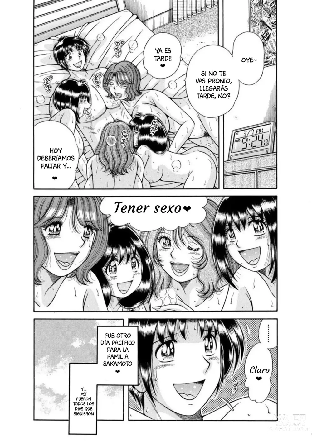 Page 20 of manga Mother and Big and Little Sisters. As Much Sex as You Want, Every Day, With All 5 of Them. Part 1