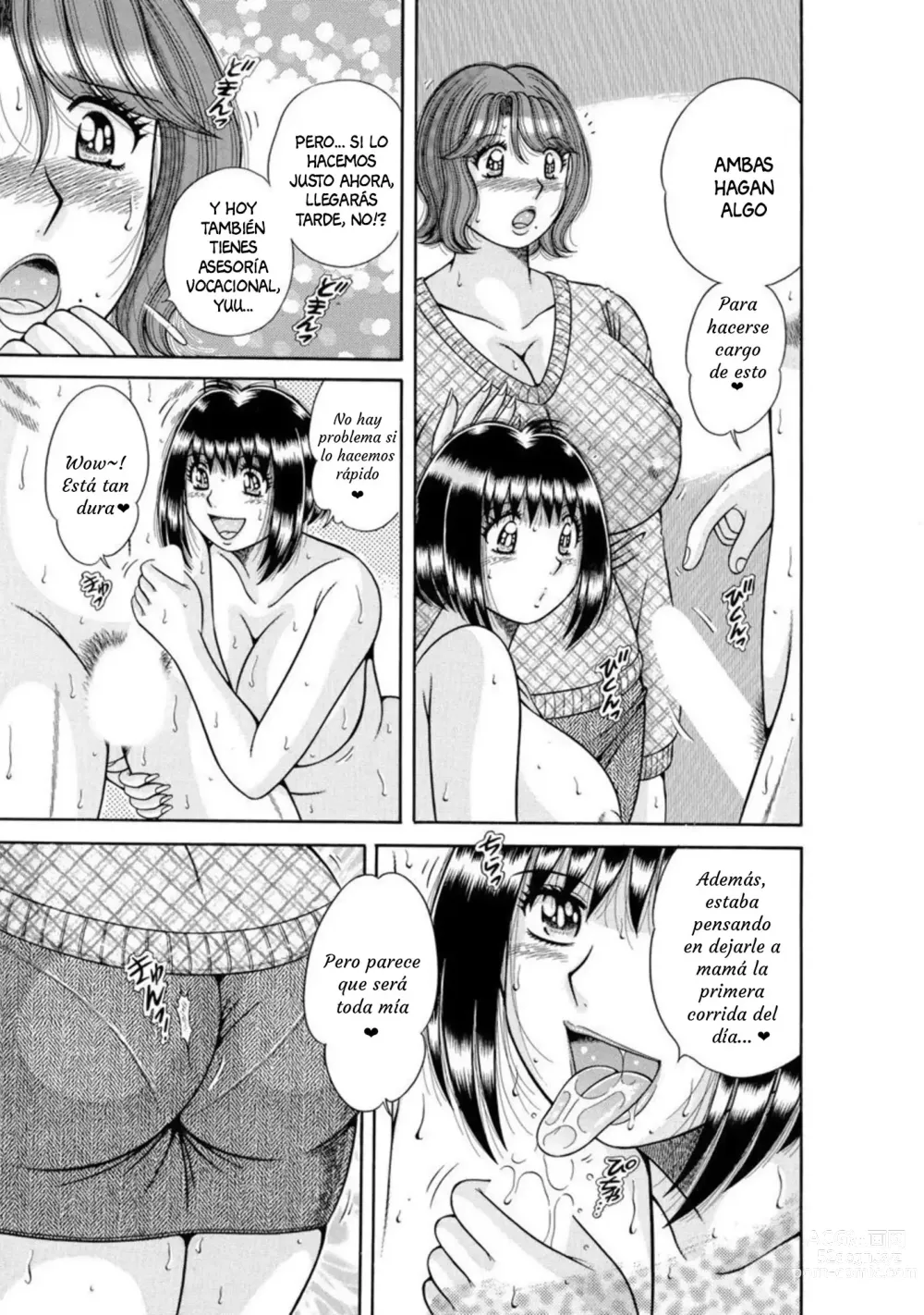 Page 6 of manga Mother and Big and Little Sisters. As Much Sex as You Want, Every Day, With All 5 of Them. Part 1