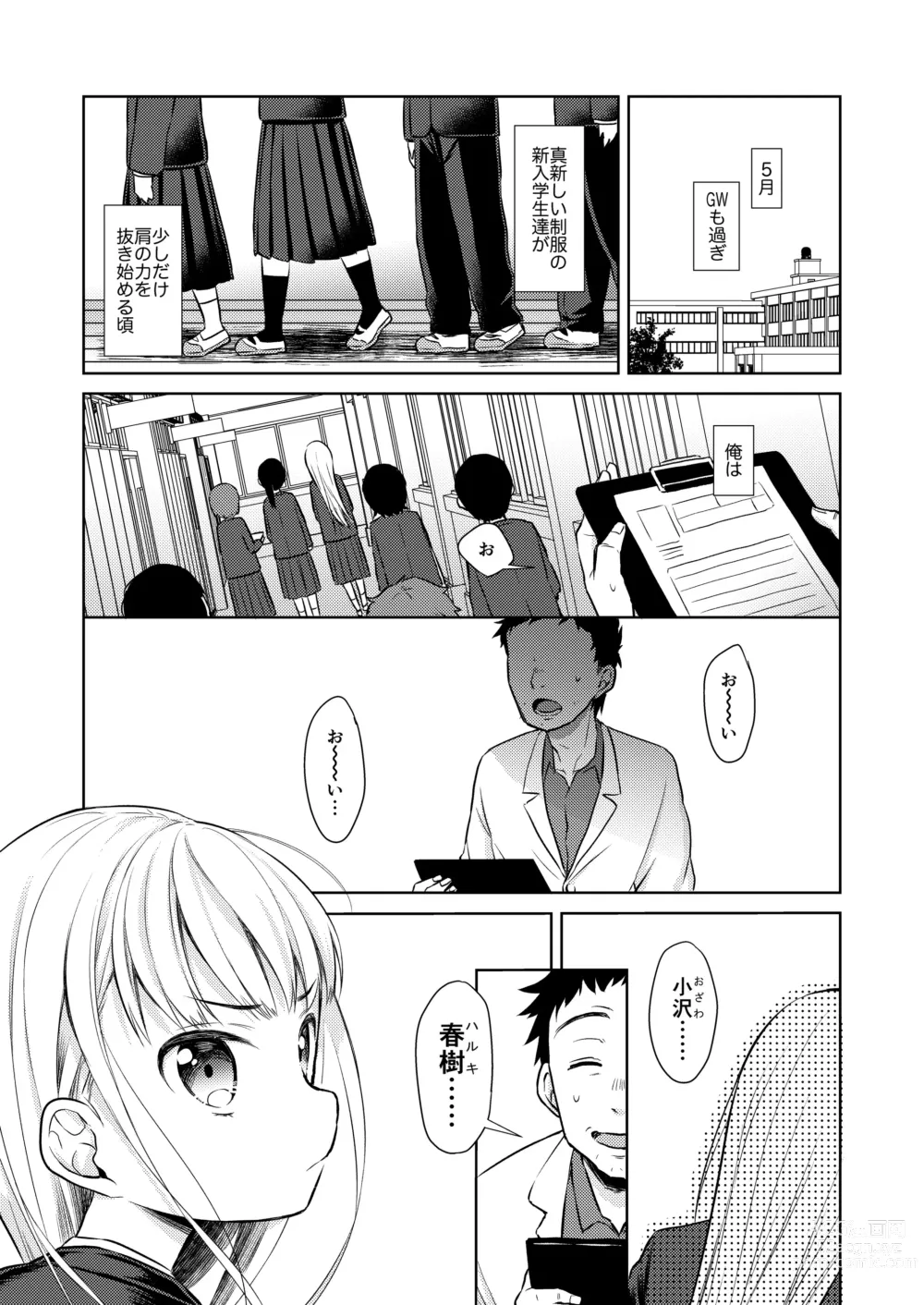 Page 2 of doujinshi TS Shoujo Haruki-kun Soushuuhen