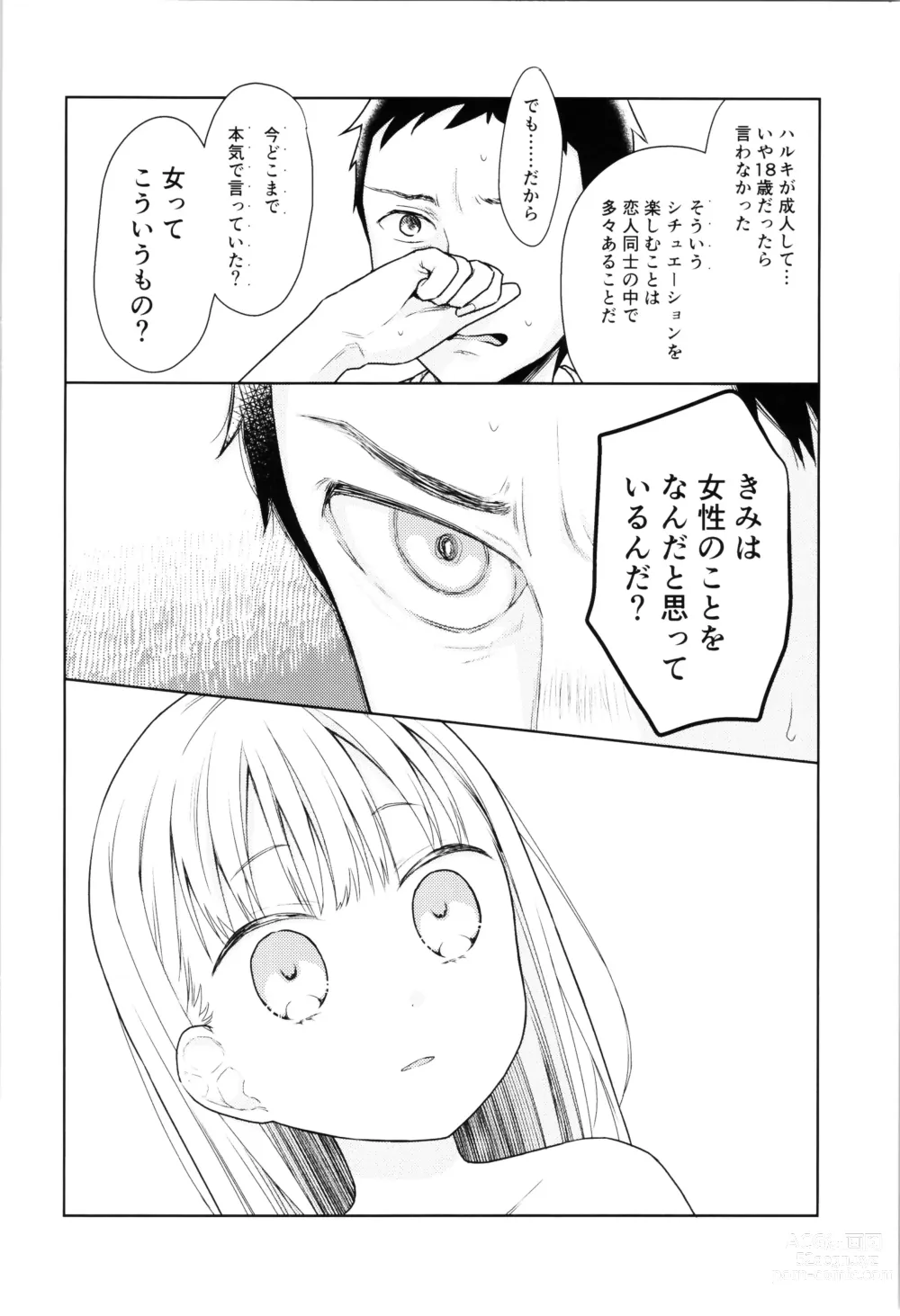 Page 203 of doujinshi TS Shoujo Haruki-kun Soushuuhen