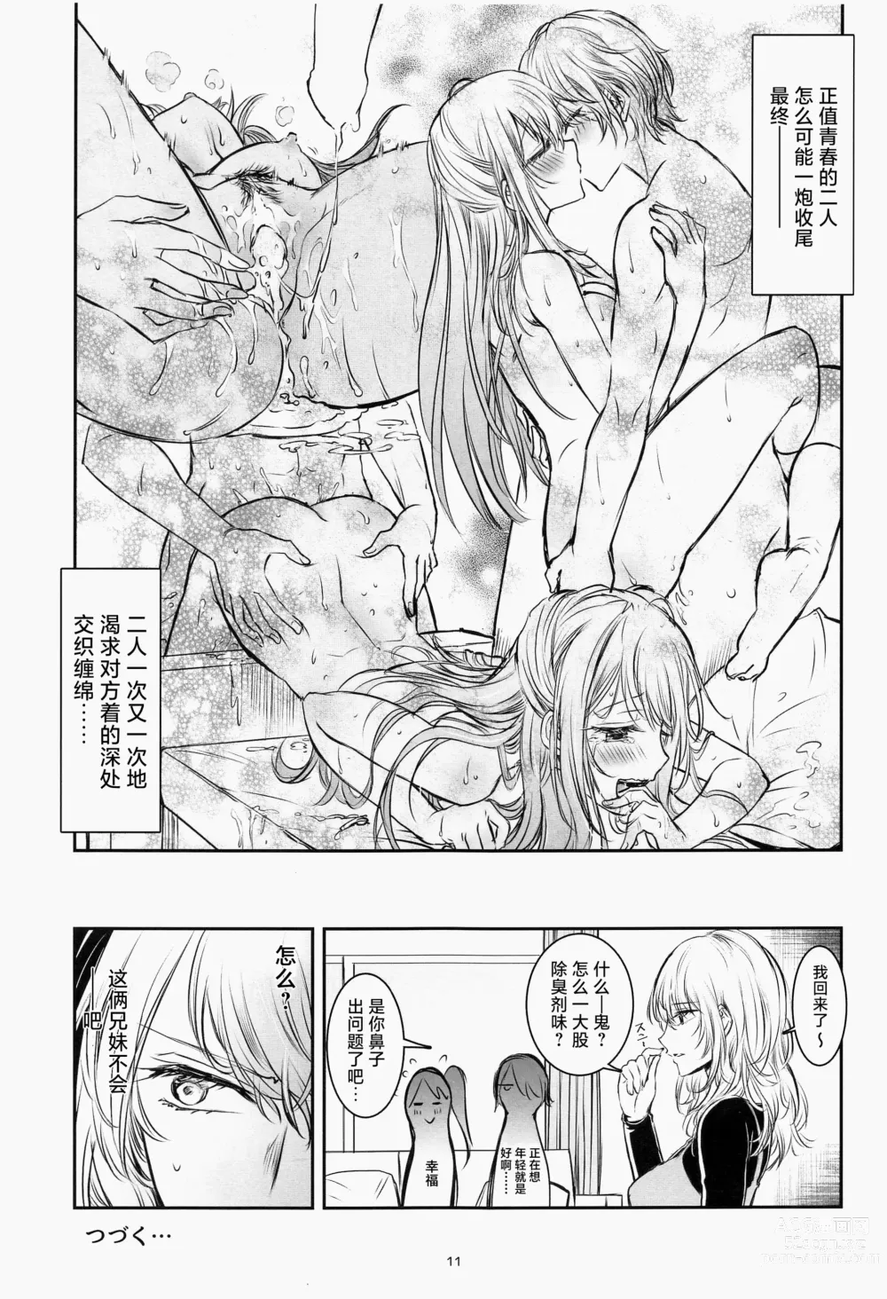 Page 10 of doujinshi AI TO TSUIOKU NO HIBI