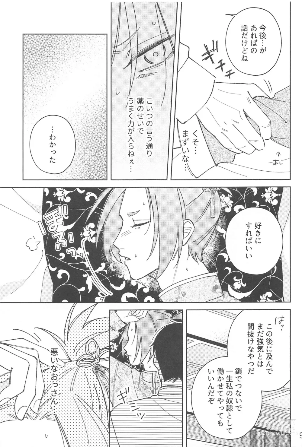 Page 8 of doujinshi Wo AI Ni