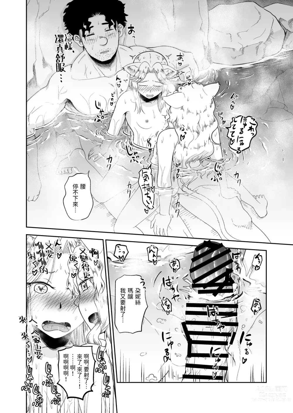 Page 28 of doujinshi ケモ耳娘とゼロから性活 3  中文翻譯