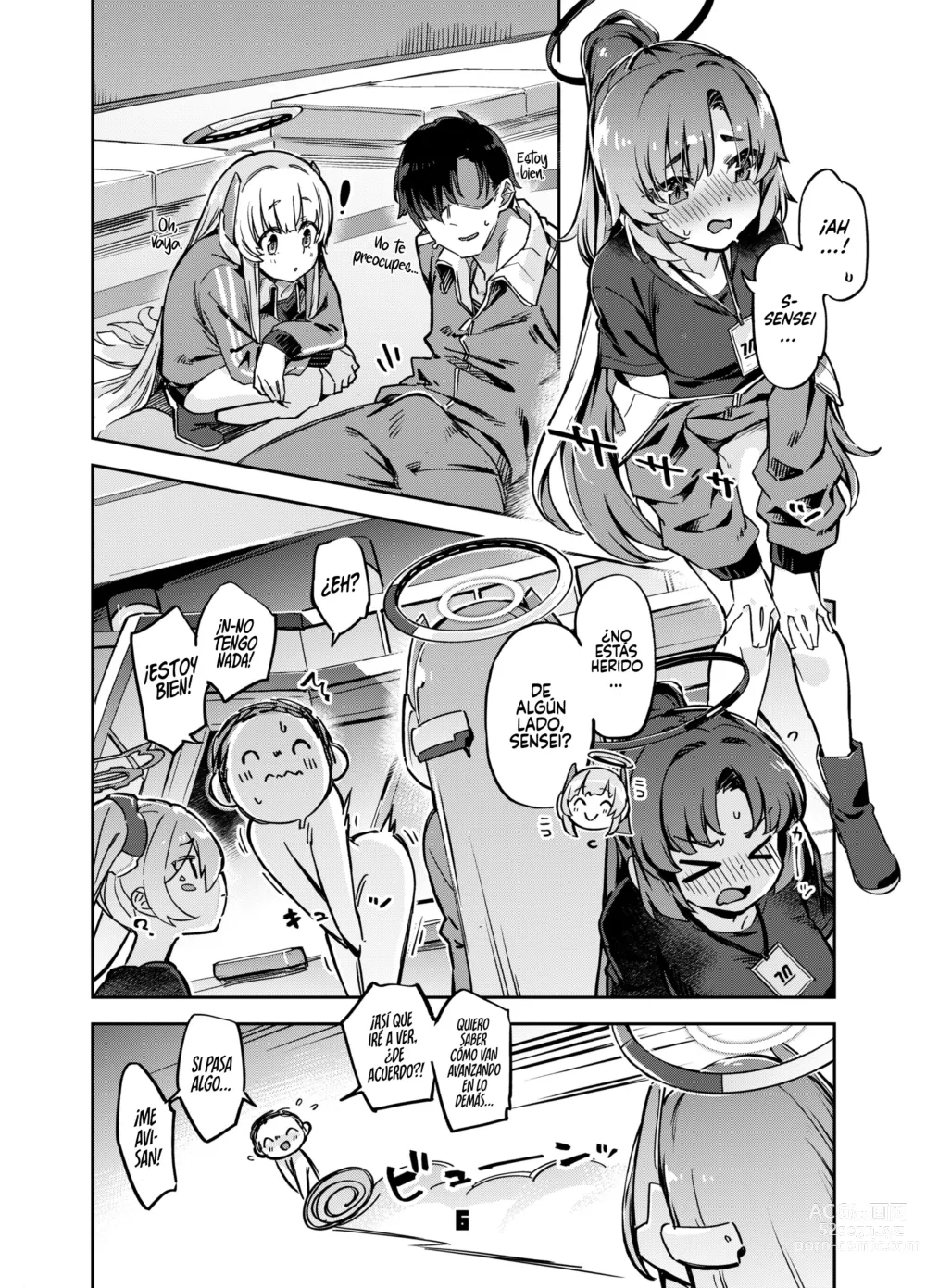Page 5 of doujinshi Sensei? Yuuka-chan ni wa Naisho desu yo