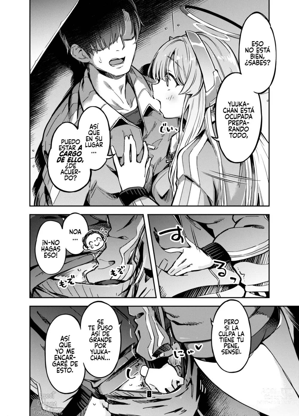 Page 7 of doujinshi Sensei? Yuuka-chan ni wa Naisho desu yo