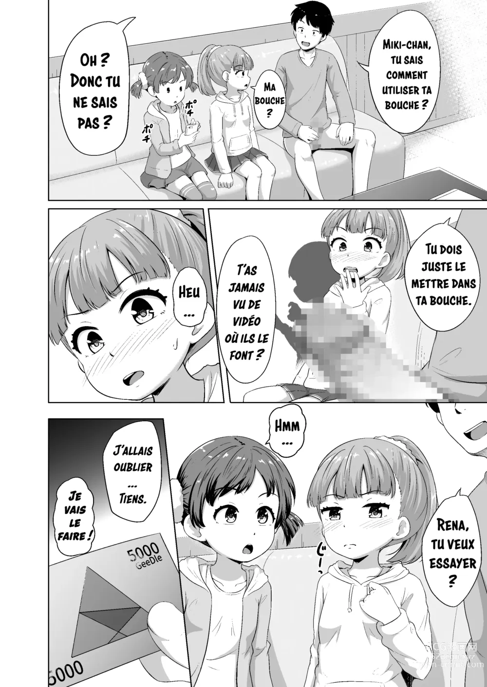 Page 9 of doujinshi Comment faire des trucs pervers avec deux petites filles en même temps