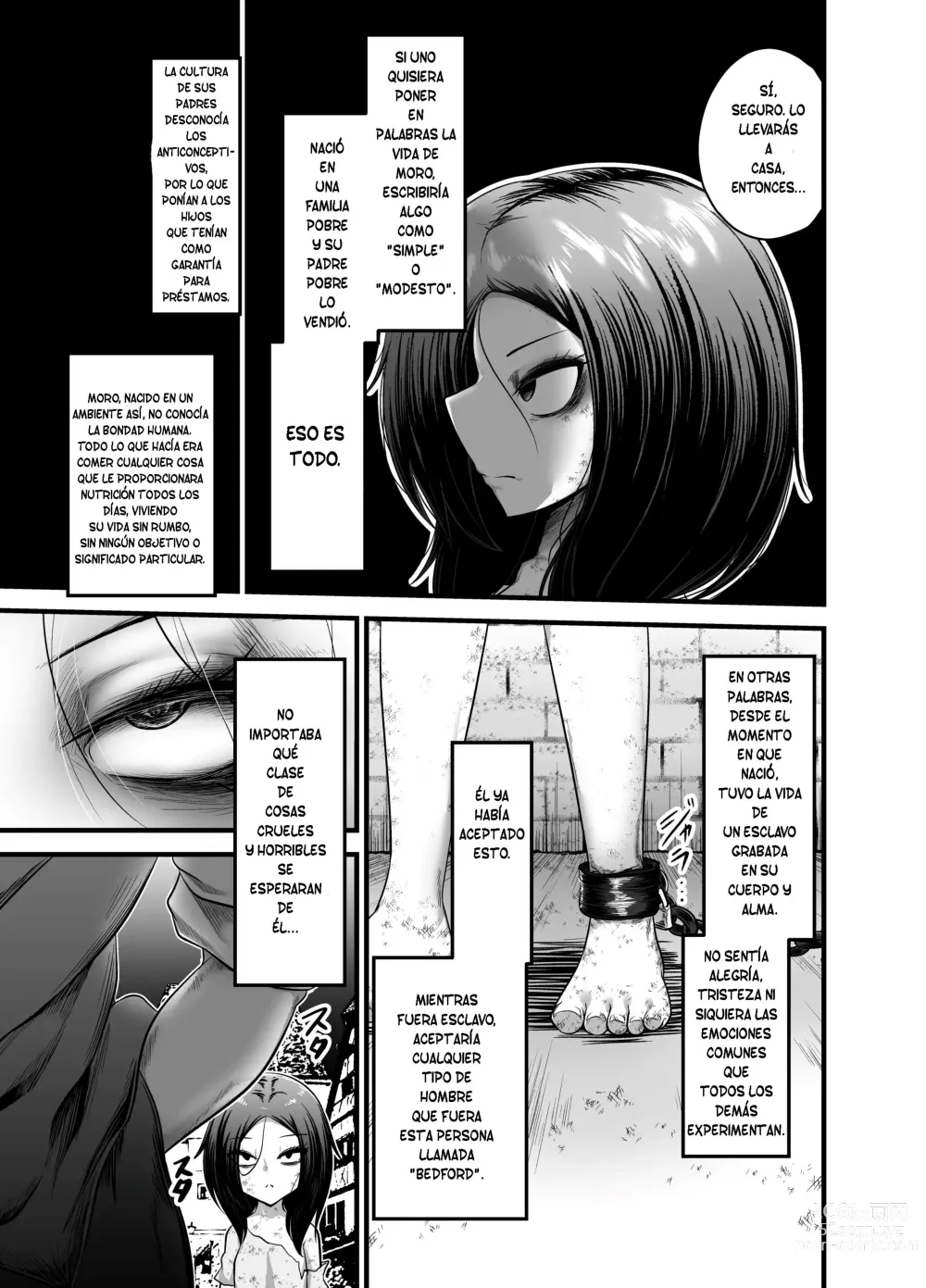 Page 6 of doujinshi Otokonoko Dorei Maid no Moro