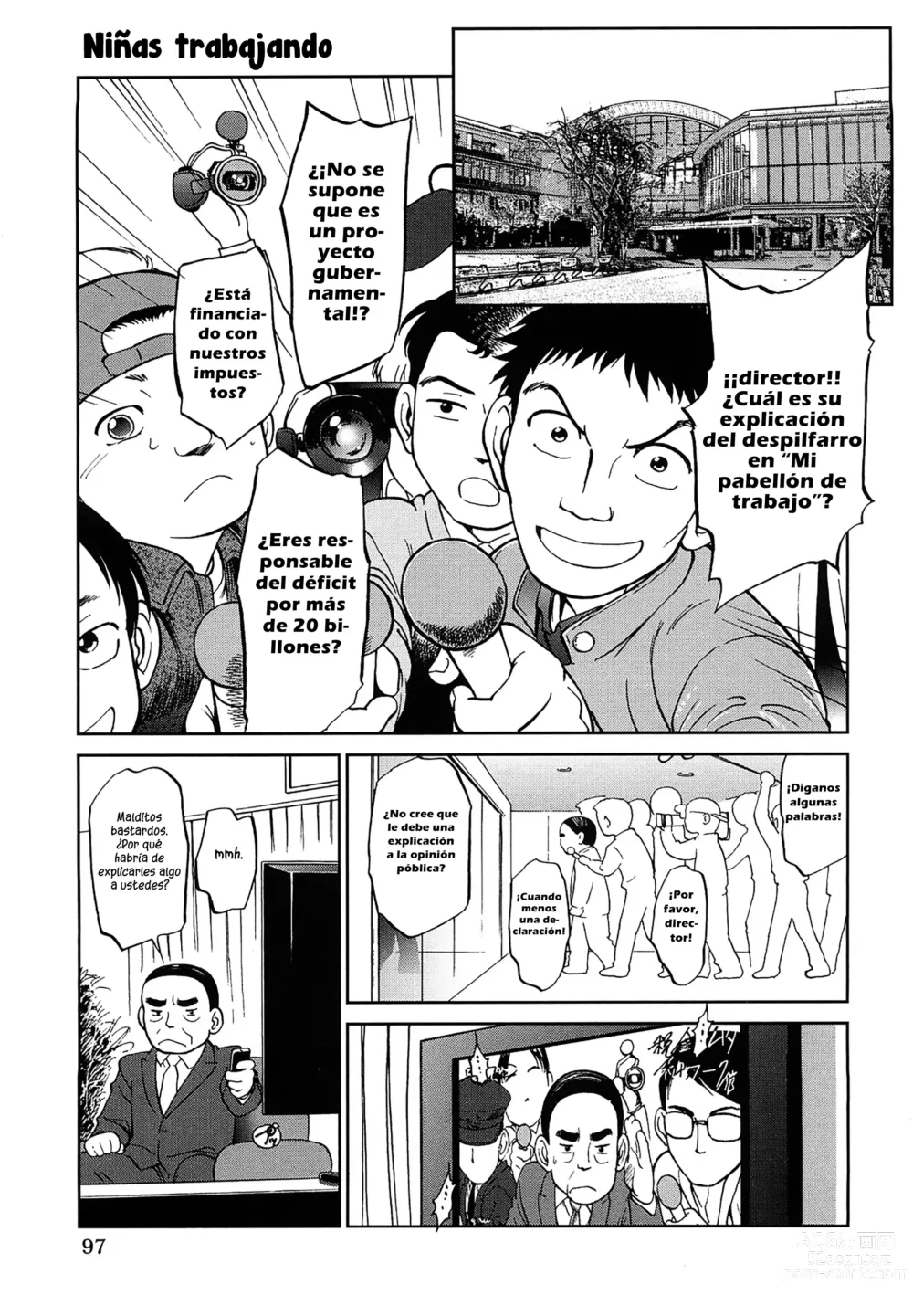 Page 1 of manga Niños trabajando