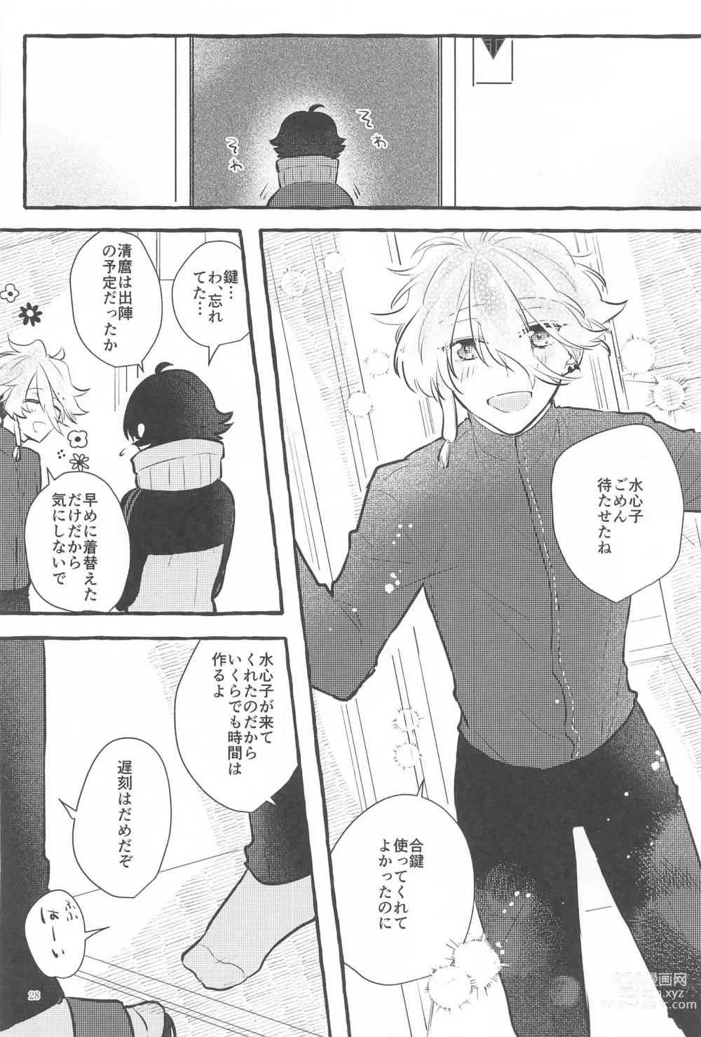 Page 27 of doujinshi Kanete kara no Setsubou de