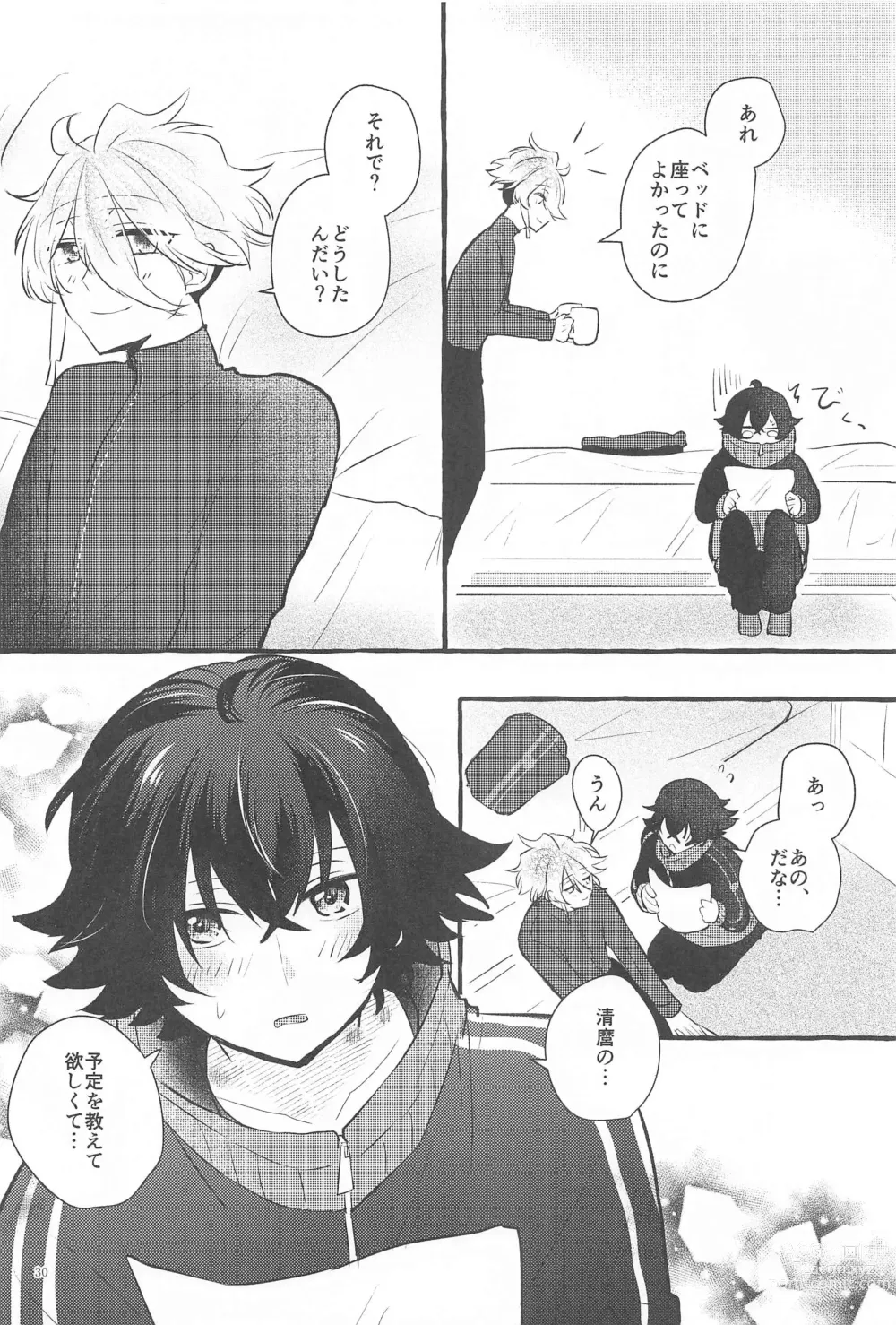 Page 29 of doujinshi Kanete kara no Setsubou de