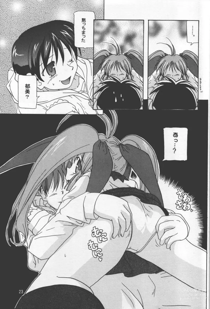 Page 22 of doujinshi Atashi Dake ga Dekiru Koto