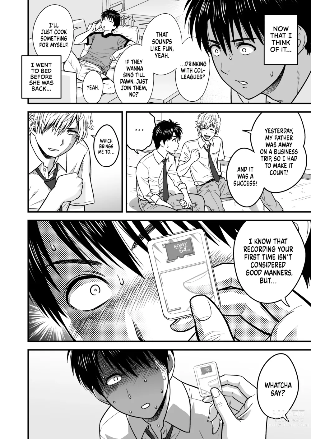 Page 19 of manga My Mother Fucking Friend 1/ Haha ga Tomo Kano ni Natta node 1