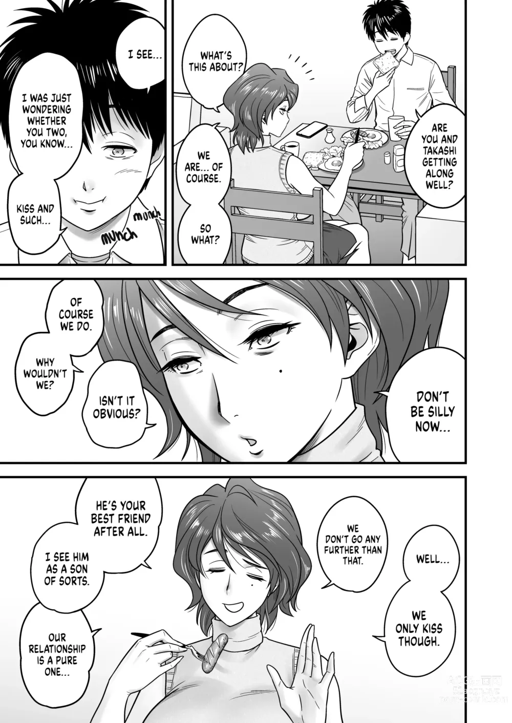 Page 46 of manga My Mother Fucking Friend 1/ Haha ga Tomo Kano ni Natta node 1