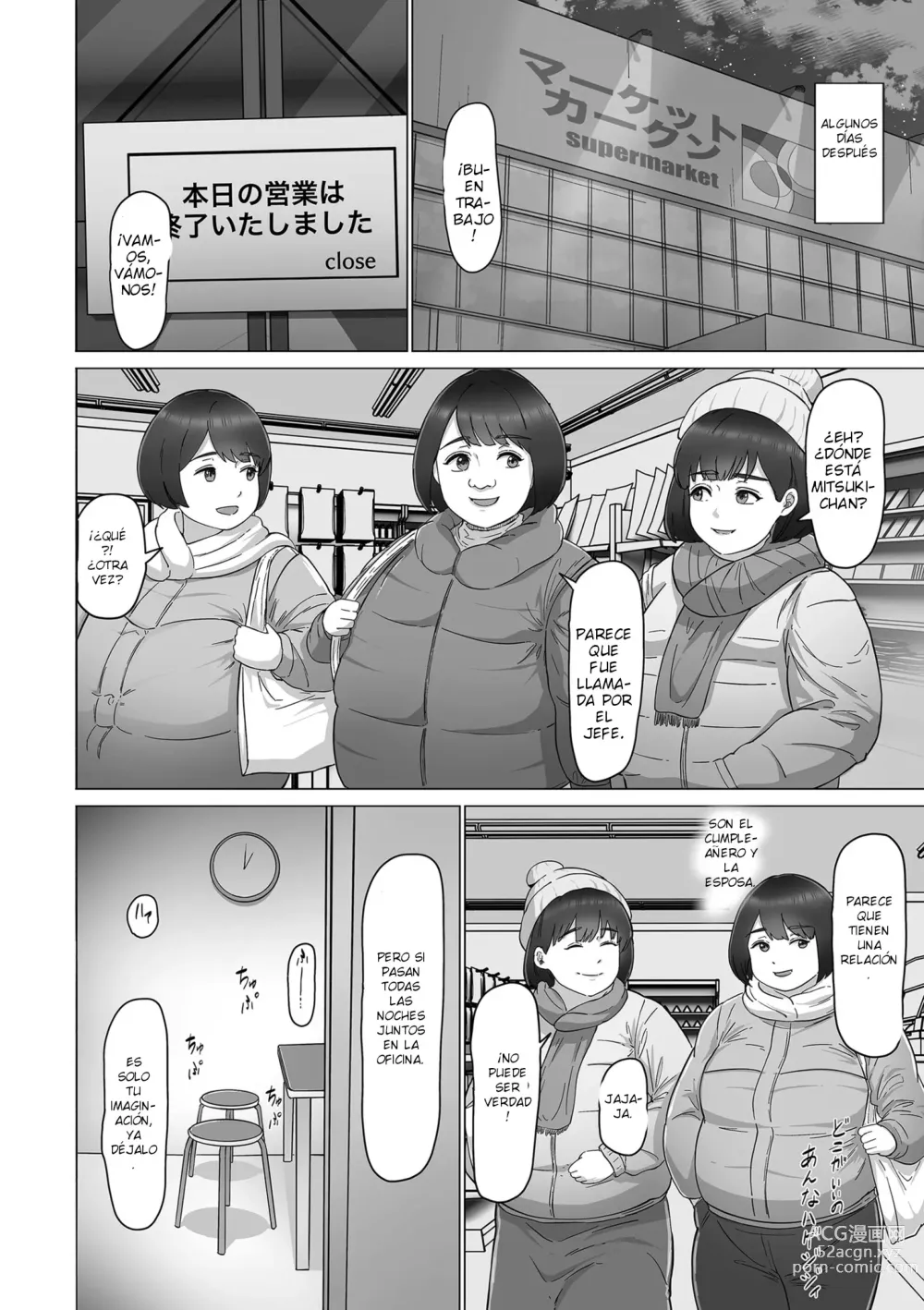 Page 20 of manga Kimo-oji jōshi no dekachin de ochiru wakazuma
