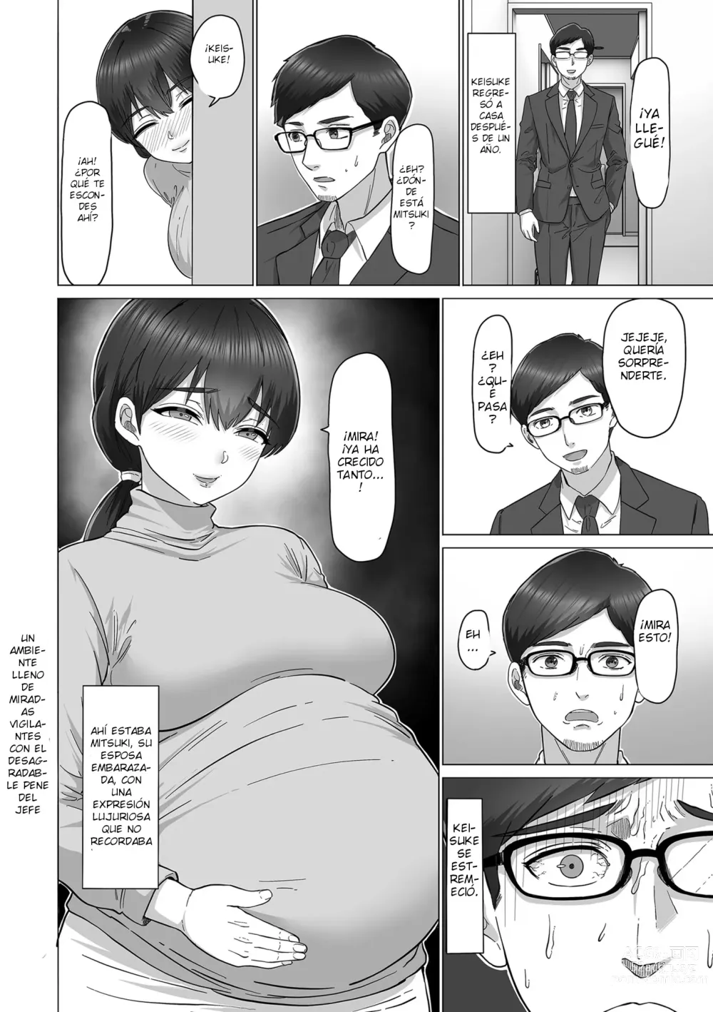 Page 26 of manga Kimo-oji jōshi no dekachin de ochiru wakazuma