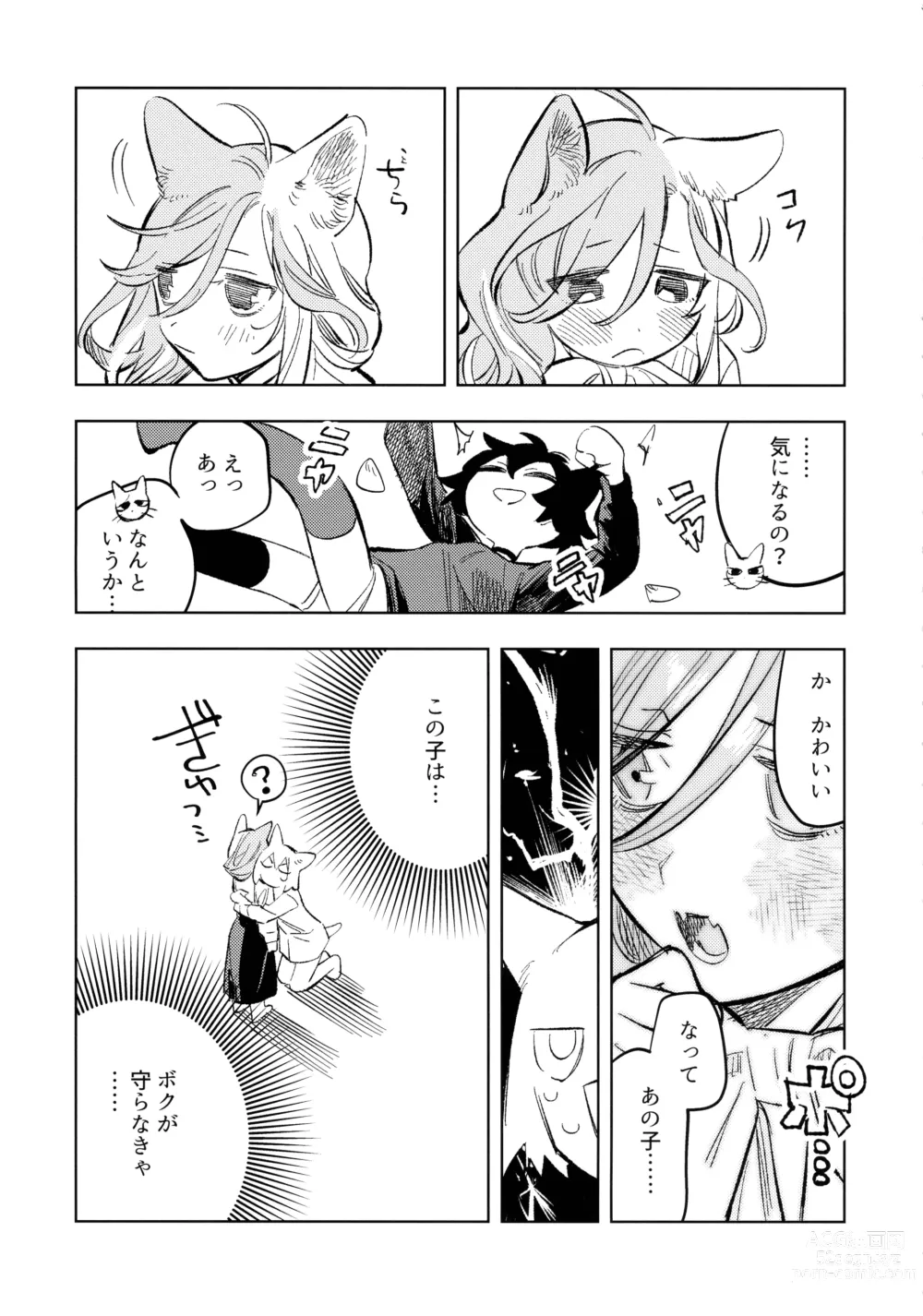 Page 9 of doujinshi Neko-chan Life Sumeragi