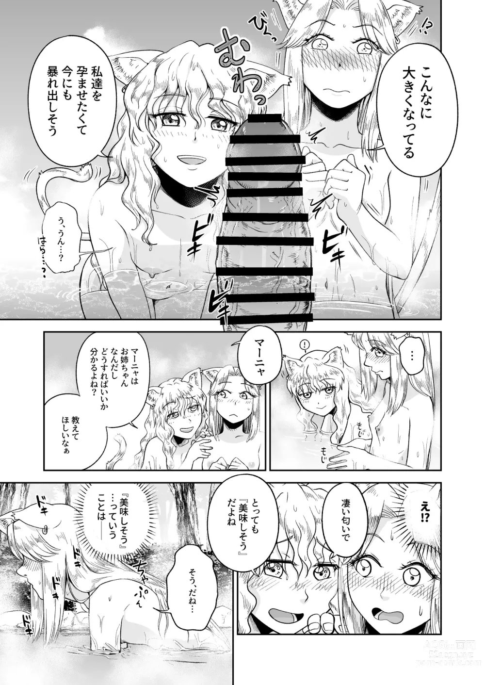 Page 13 of doujinshi Kemomimi Musume to Zero kara Seikatsu 3