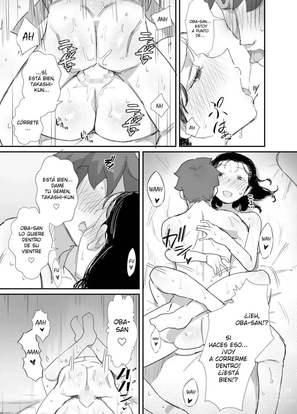 Page 33 of doujinshi Verano con una Mujer Mayor 3