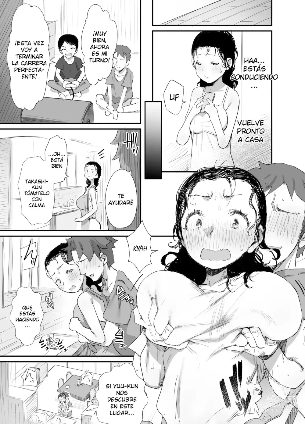Page 9 of doujinshi Verano con una Mujer Mayor 3