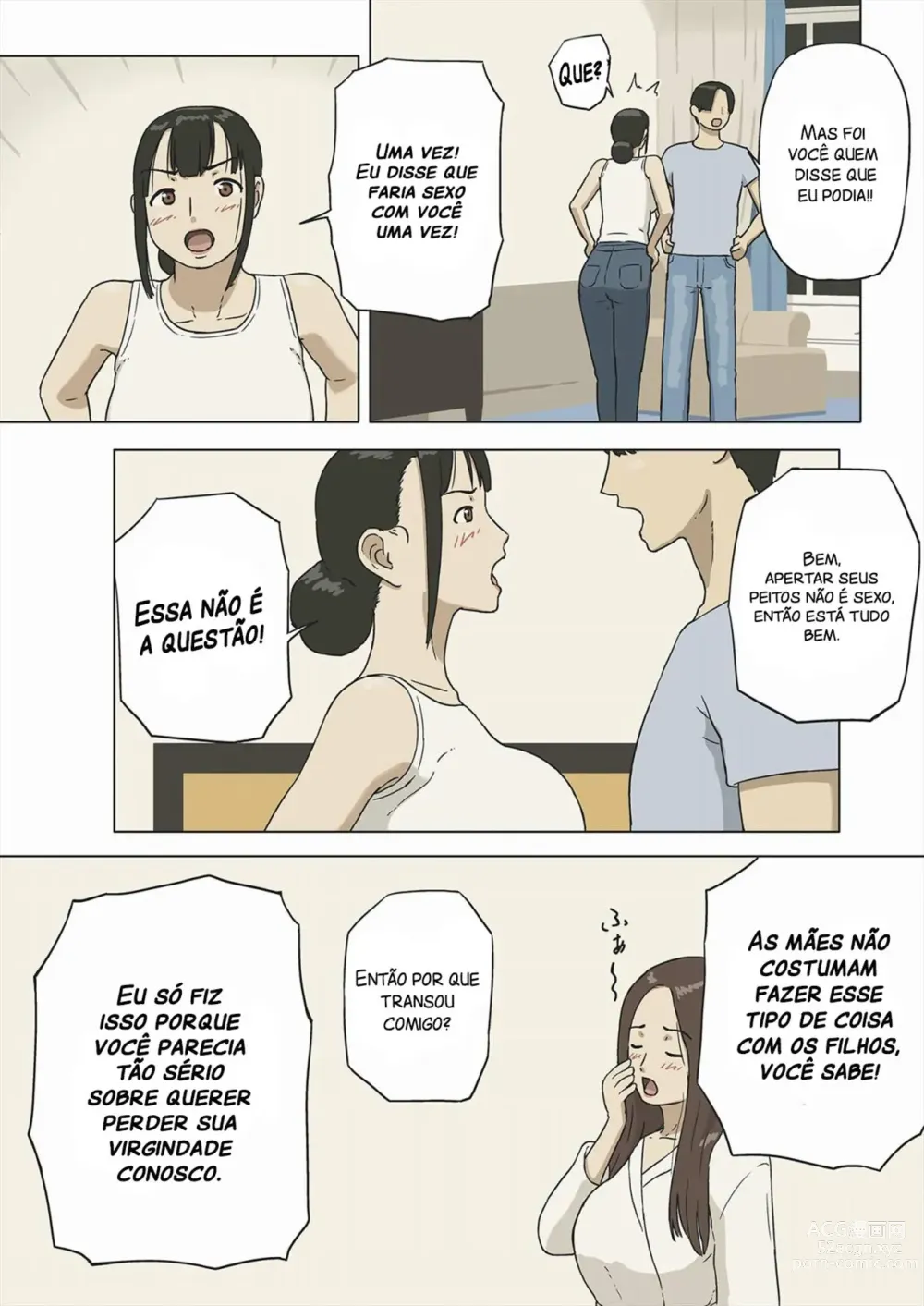 Page 12 of doujinshi Share 2: A mãe gosta de sexo a força?