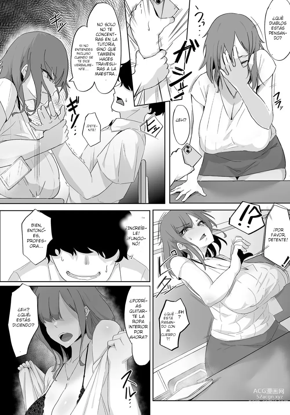 Page 4 of manga Mesuana Hatsujou Appli -Onna Kyoushi wa Boku no Dorei-