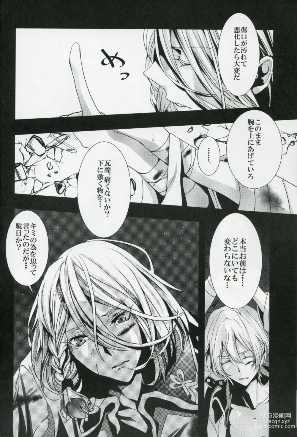 Page 14 of doujinshi White Iris