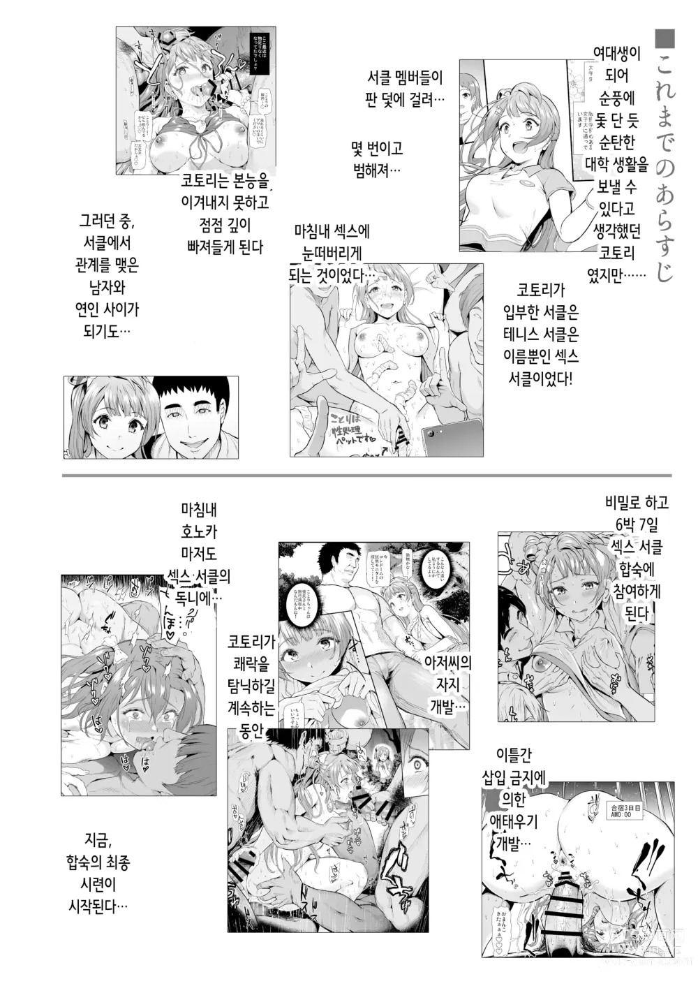 Page 4 of doujinshi 여대생 미나미 코토리의 섹스서클 사건부 Case.5