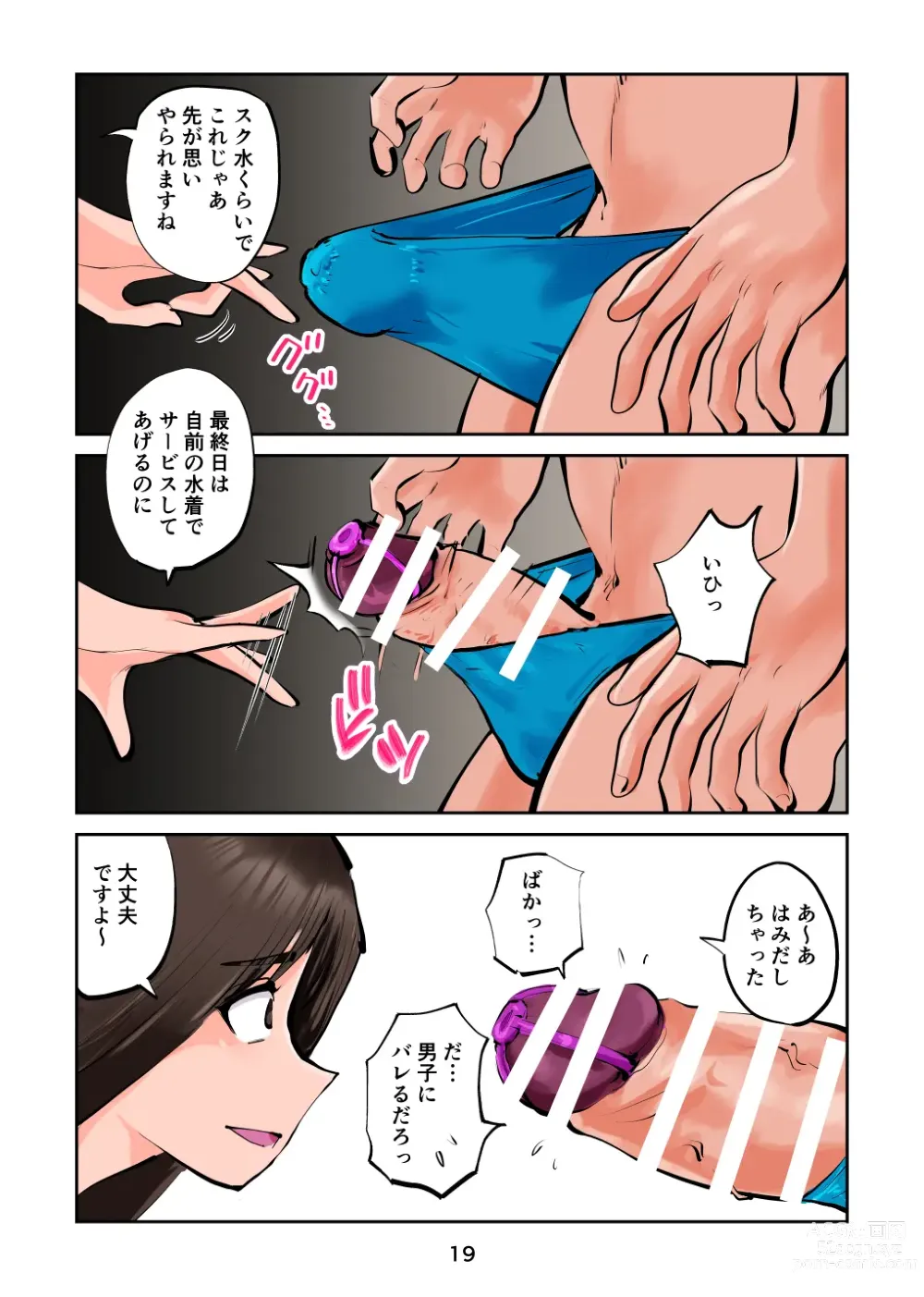 Page 19 of doujinshi Chinpo shiikukakari 6