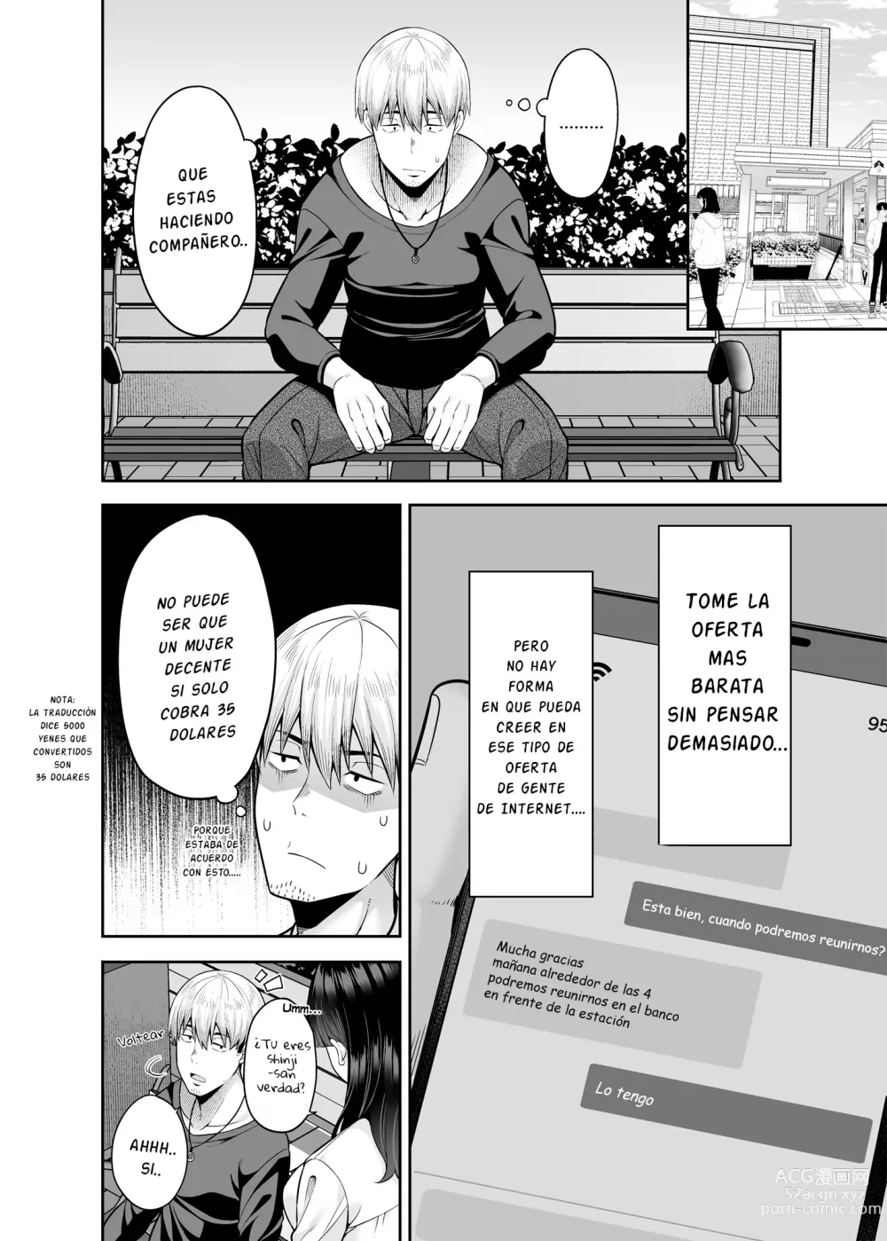 Page 6 of doujinshi Citas pagadas a la inversa ~ Un mundo donde me pagan por tener sexo