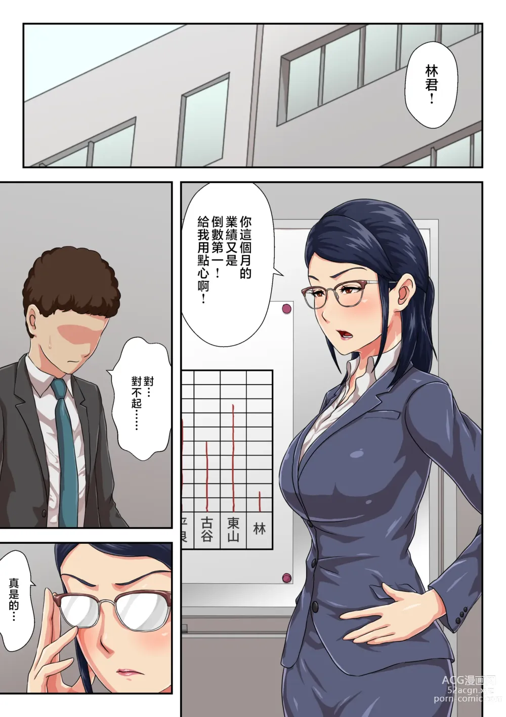 Page 2 of doujinshi 續 女上司是分別多年的母親