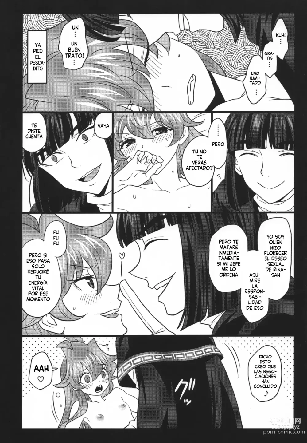 Page 72 of doujinshi Choro Sugi Desu Yo, Lina-san.