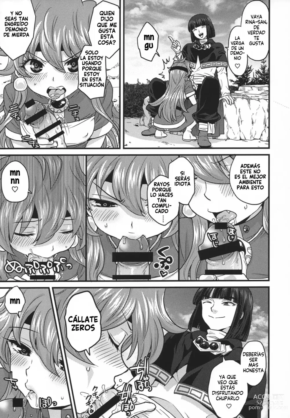 Page 9 of doujinshi Choro Sugi Desu Yo, Lina-san.
