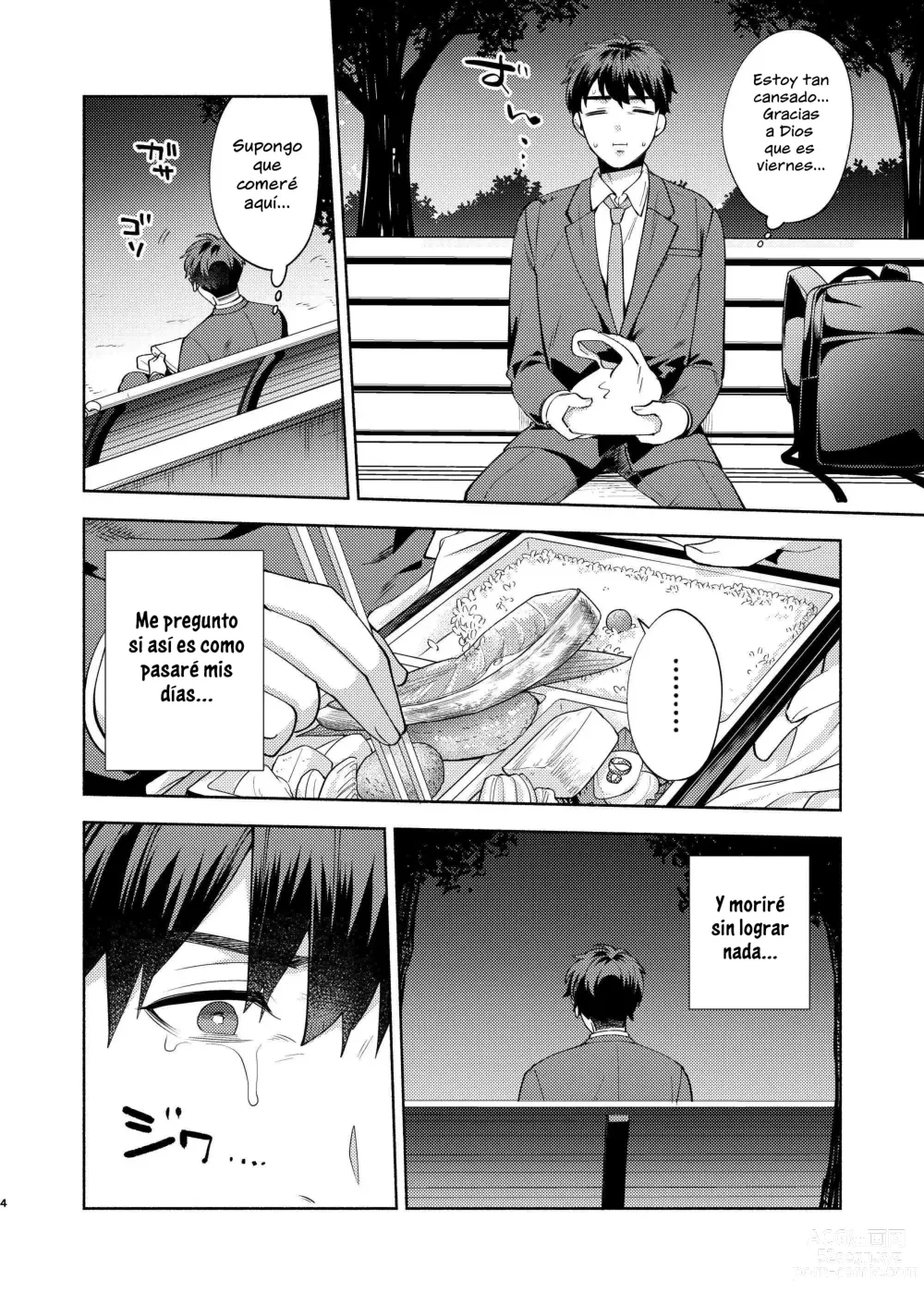 Page 3 of doujinshi Hiyoko es una entrometida