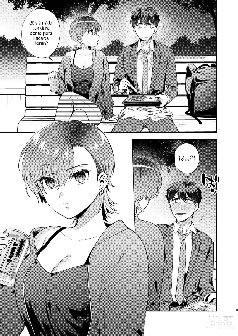 Page 4 of doujinshi Hiyoko es una entrometida