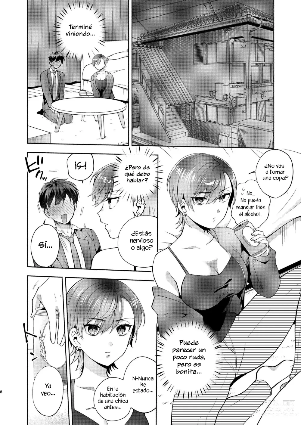 Page 7 of doujinshi Hiyoko es una entrometida